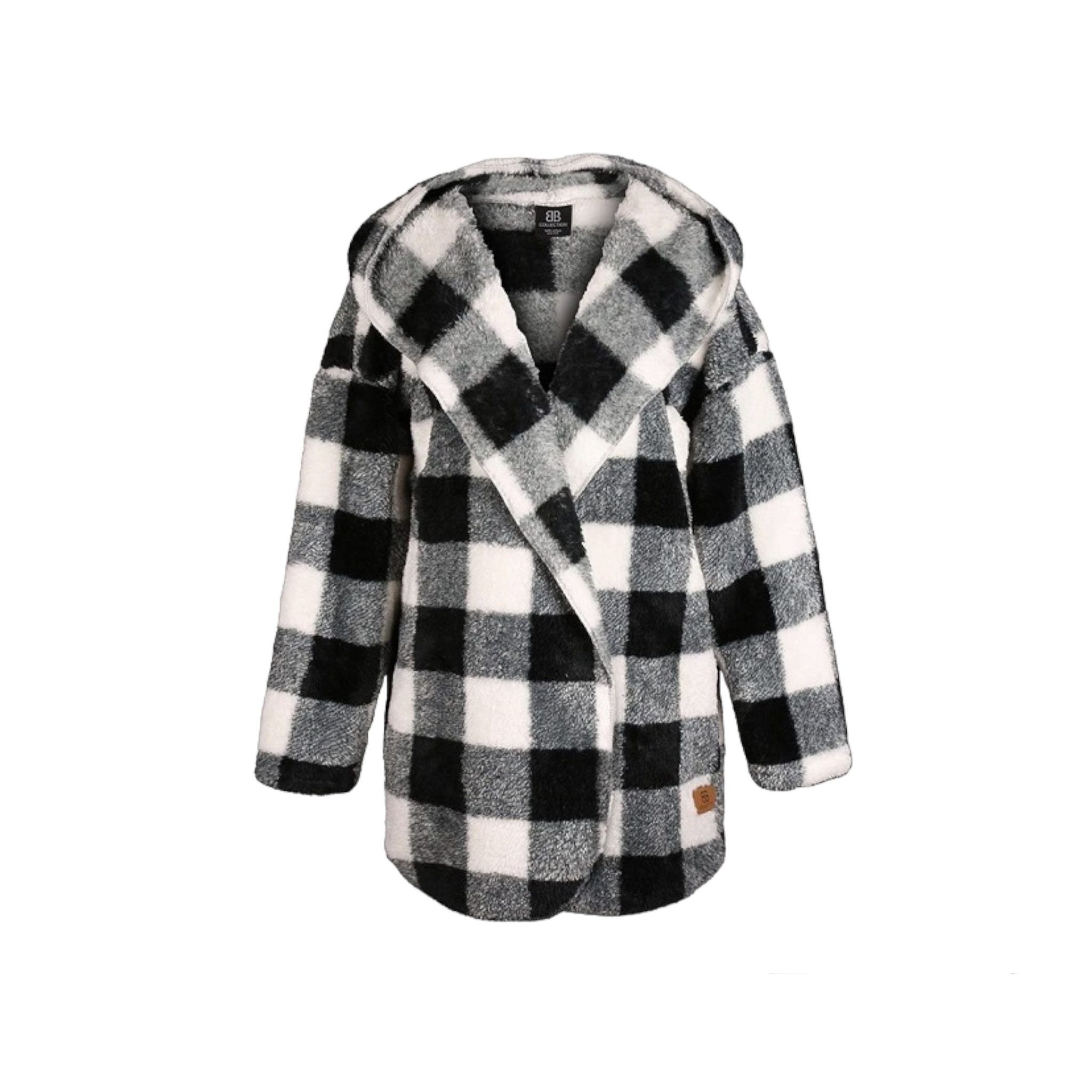 Ladies Hooded Teddy Jacket Gams