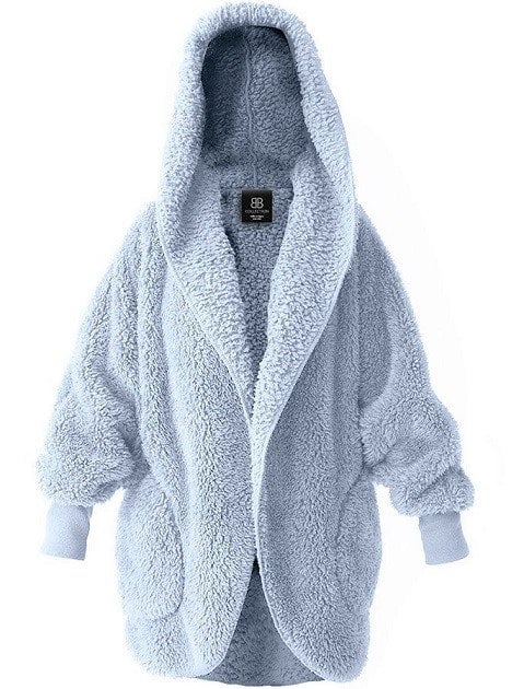 Baby blue sherpa jacket best sale